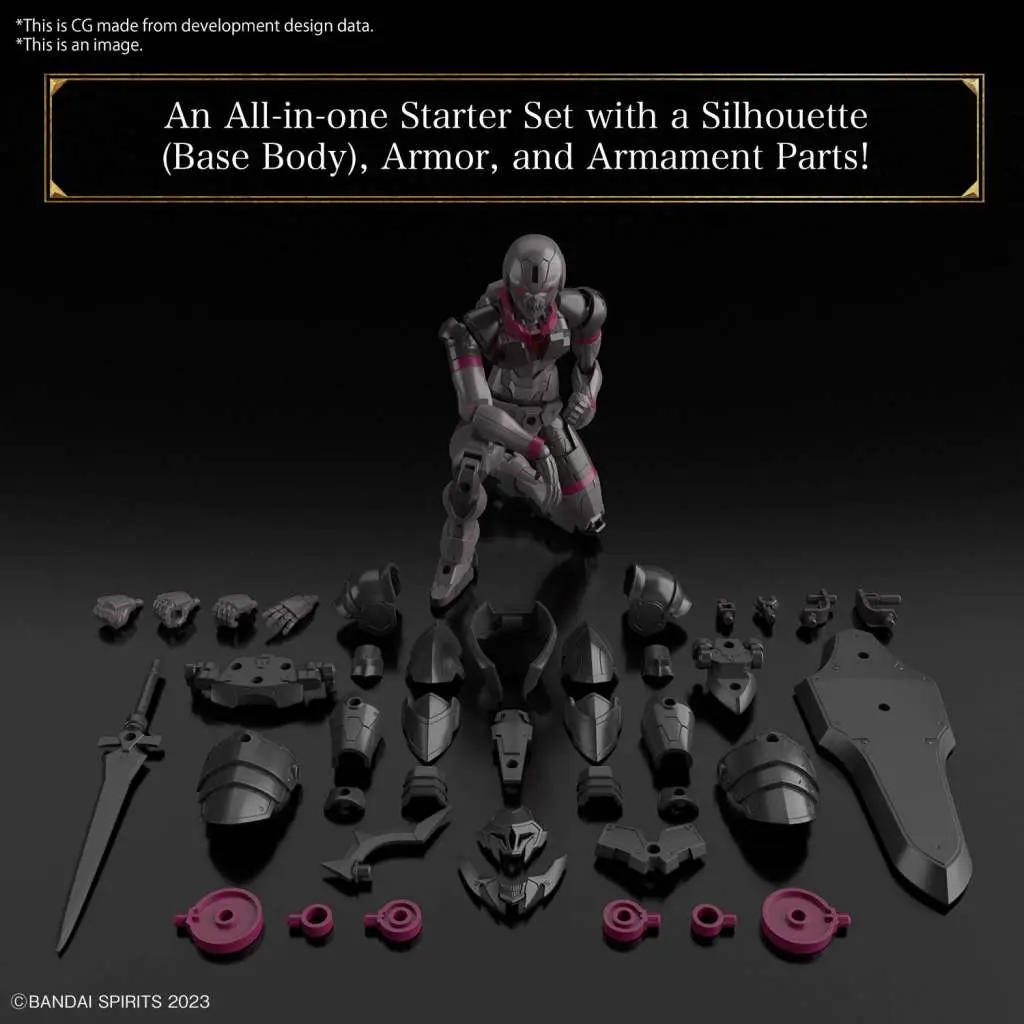 30MF Rosan Knight Model Kit - Image 10
