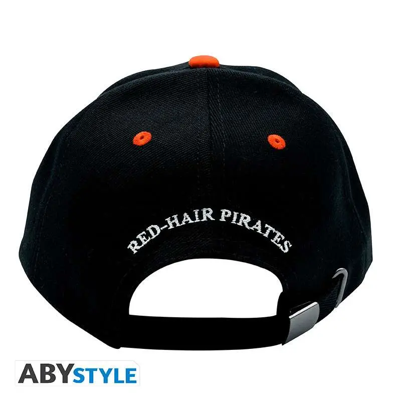 One Piece Shanks Cap – Black & Red - Image 3
