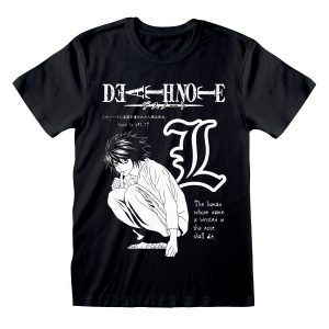 Death Note Mono Drawing Black Unisex T-Shirt