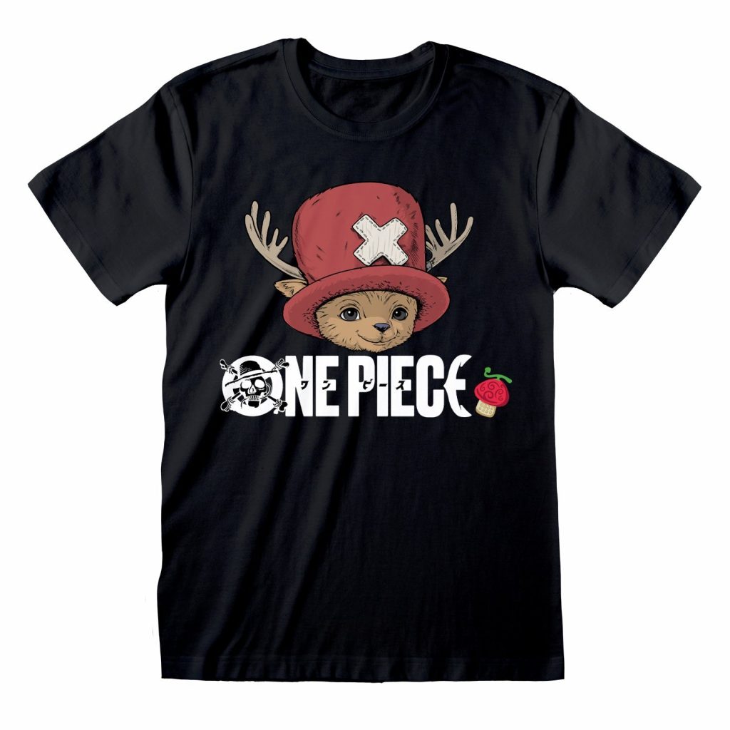One Piece Chopper Logo Black Unisex T-Shirt