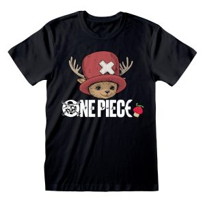 One Piece Chopper Logo Black Unisex T-Shirt