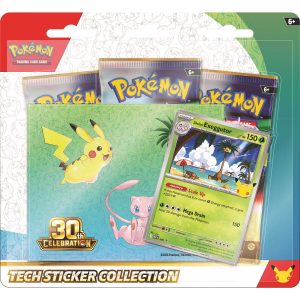 Pokémon TCG: 30th Celebration Tech Sticker Collection (Assorted)
