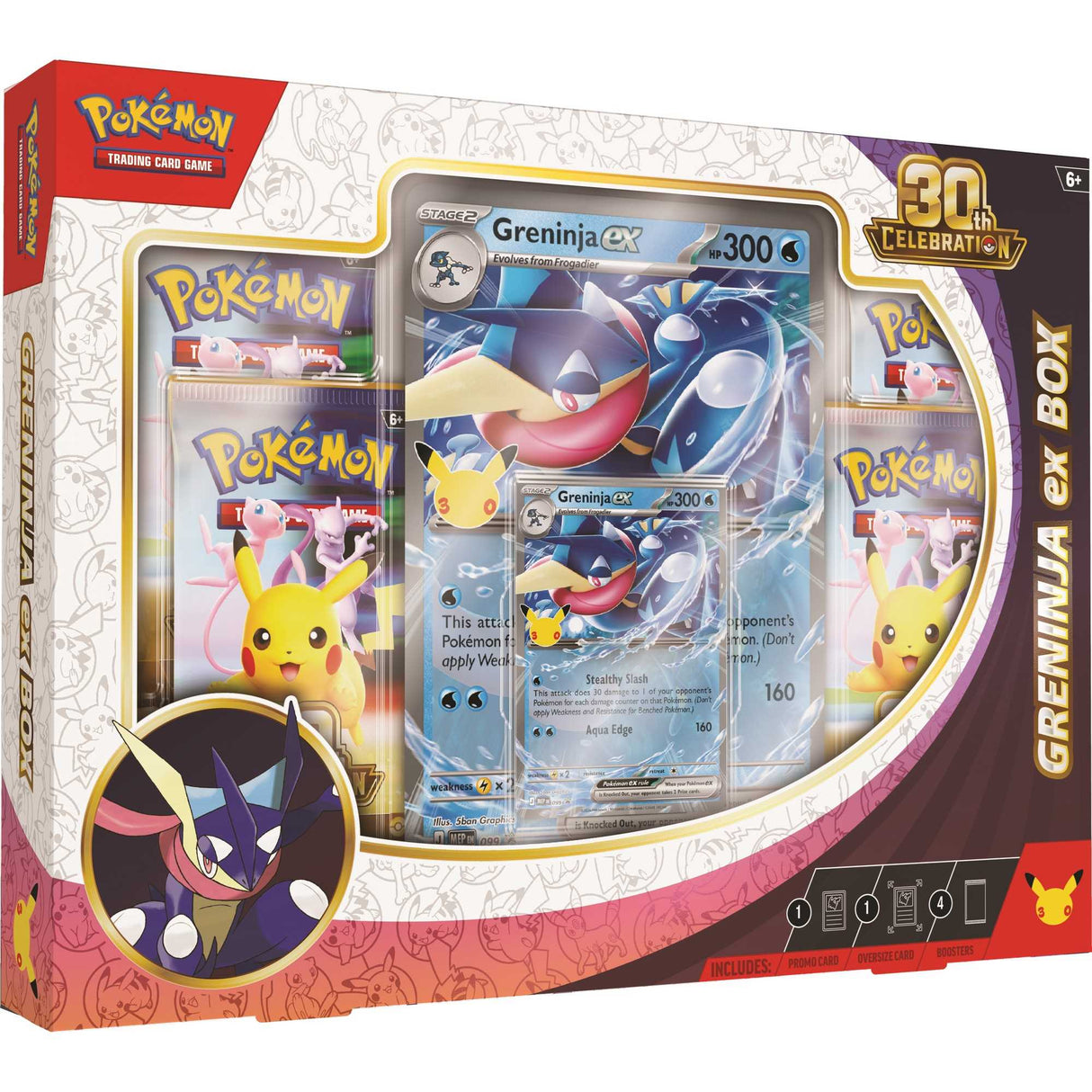 Pokémon TCG: 30th Celebration Greninja ex Box - Image 3