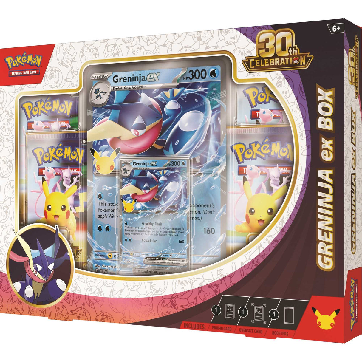 Pokémon TCG: 30th Celebration Greninja ex Box - Image 4