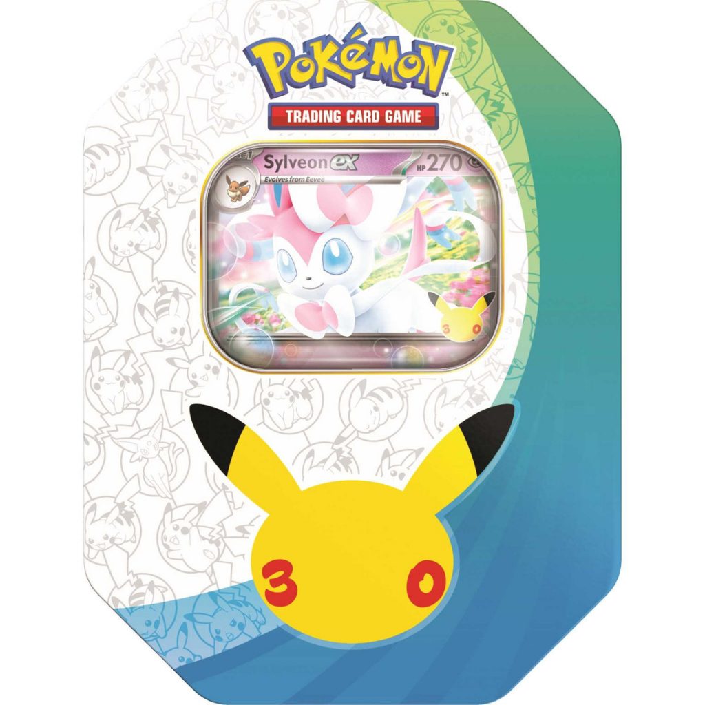 Pokémon TCG: 30th Celebration Sylveon ex Tin