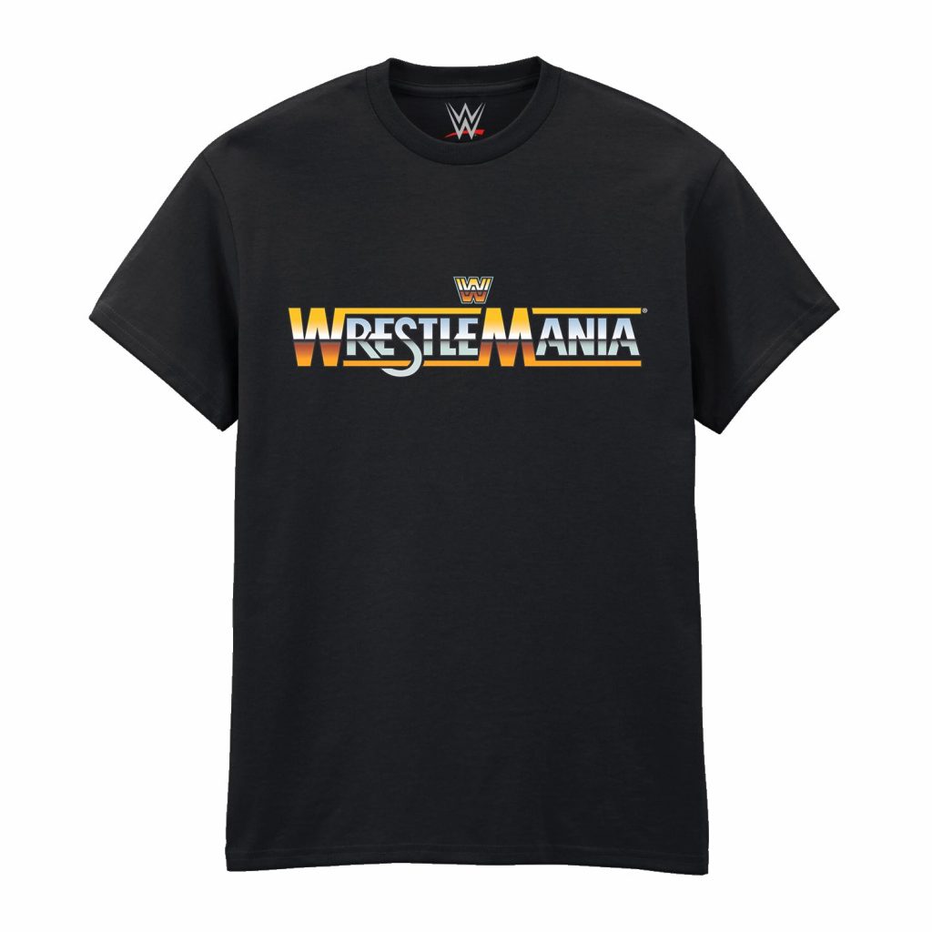 WrestleMania Logo T-Shirt