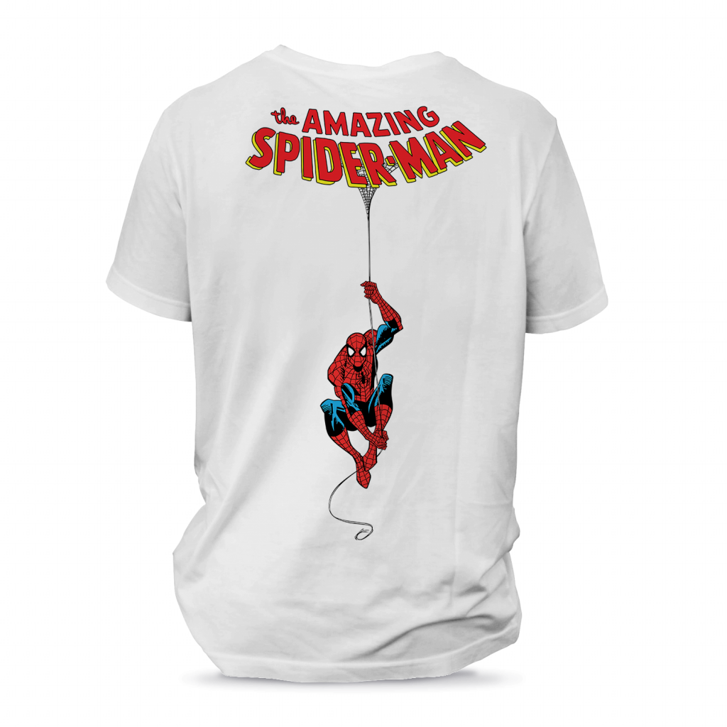 Marvel Spider-Man Hangin' Back Print T-Shirt