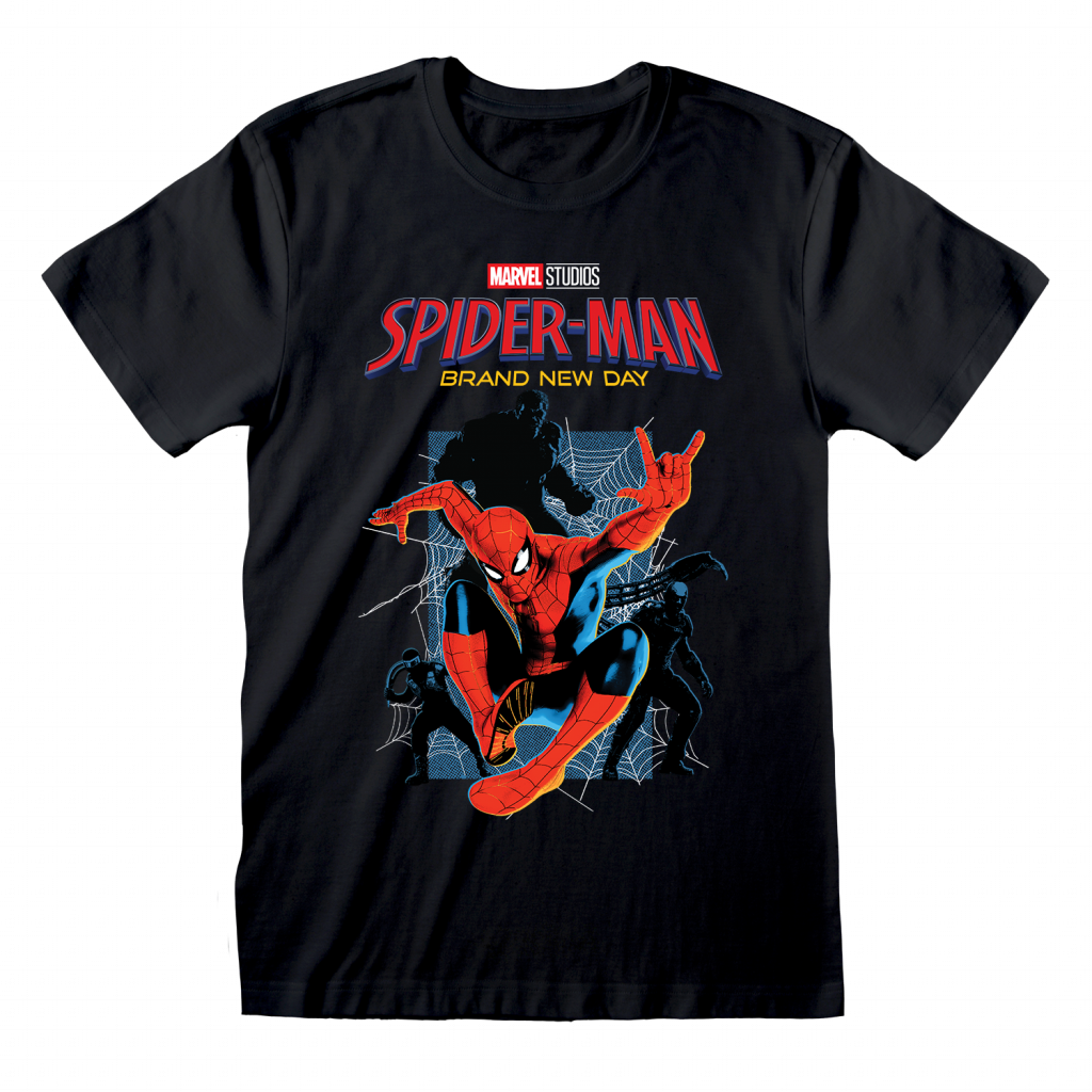 Marvel Spider-Man Web Photo T-Shirt