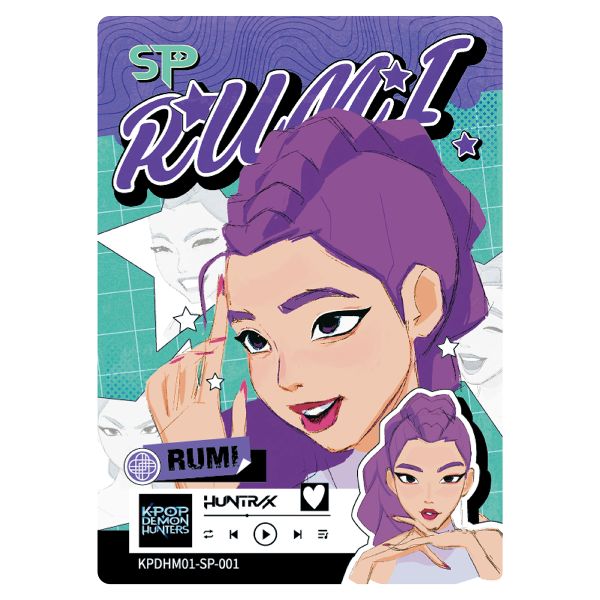 KPop Demon Hunters Special Mini Edition Series 1 – Single Pack – example card artwork