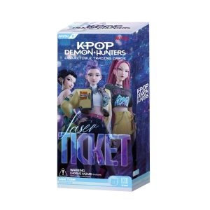 KPop Demon Hunters Laser Ticket – Series 1 – supplier product artwork