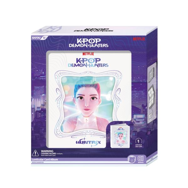 KPop Demon Hunters Lenticular Card Album – Series 1 – supplier product artwork
